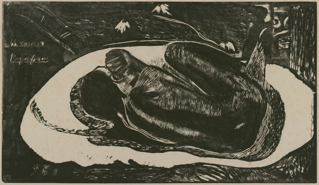 Manao Tupapau (Spirit of the Dead ser på) av Paul Gauguin