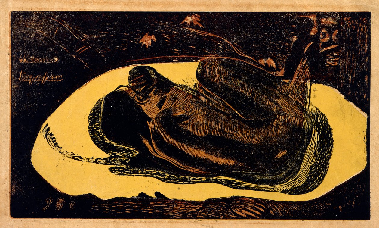 Manao Tupapau Spirit of the Dead ser på, 1893-1894. av Paul Gauguin