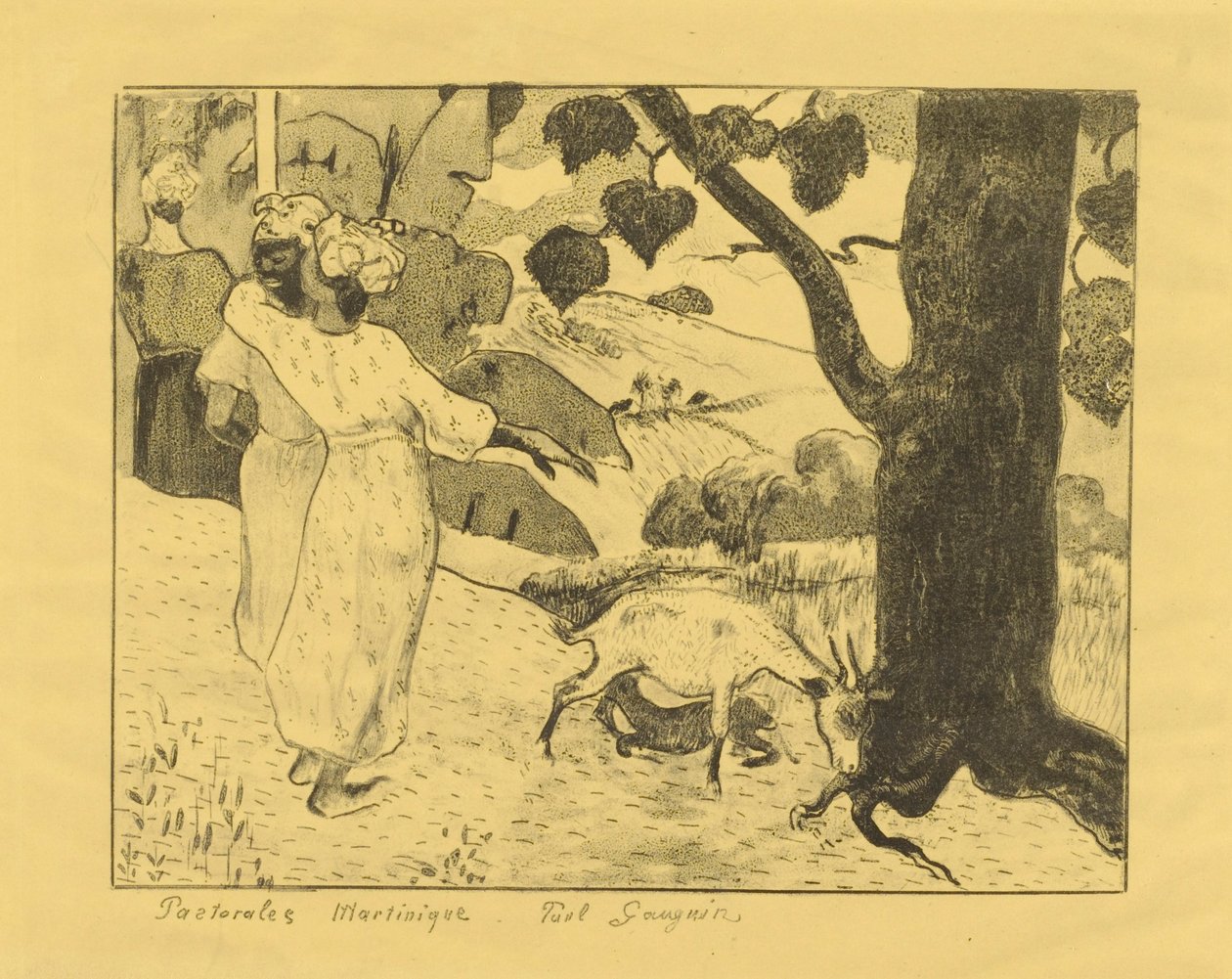 Martinique Pastorals av Paul Gauguin