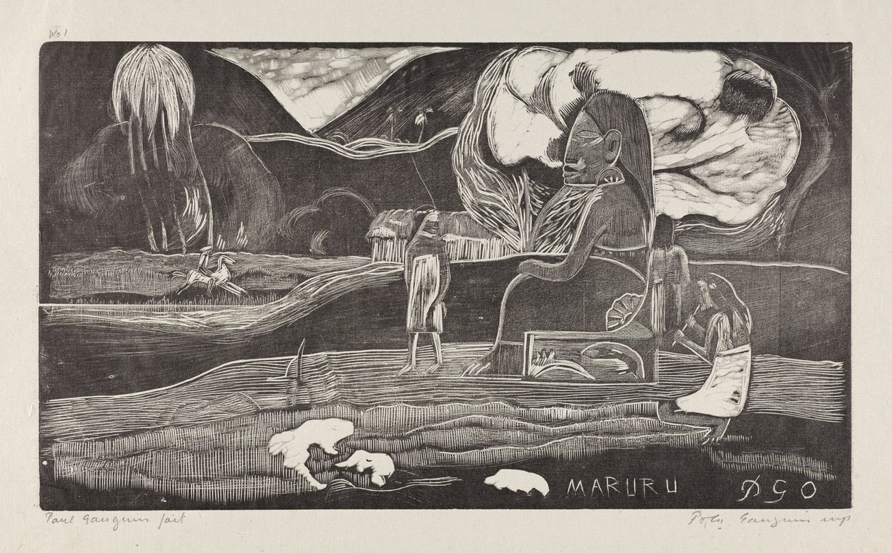 Maruru av Paul Gauguin