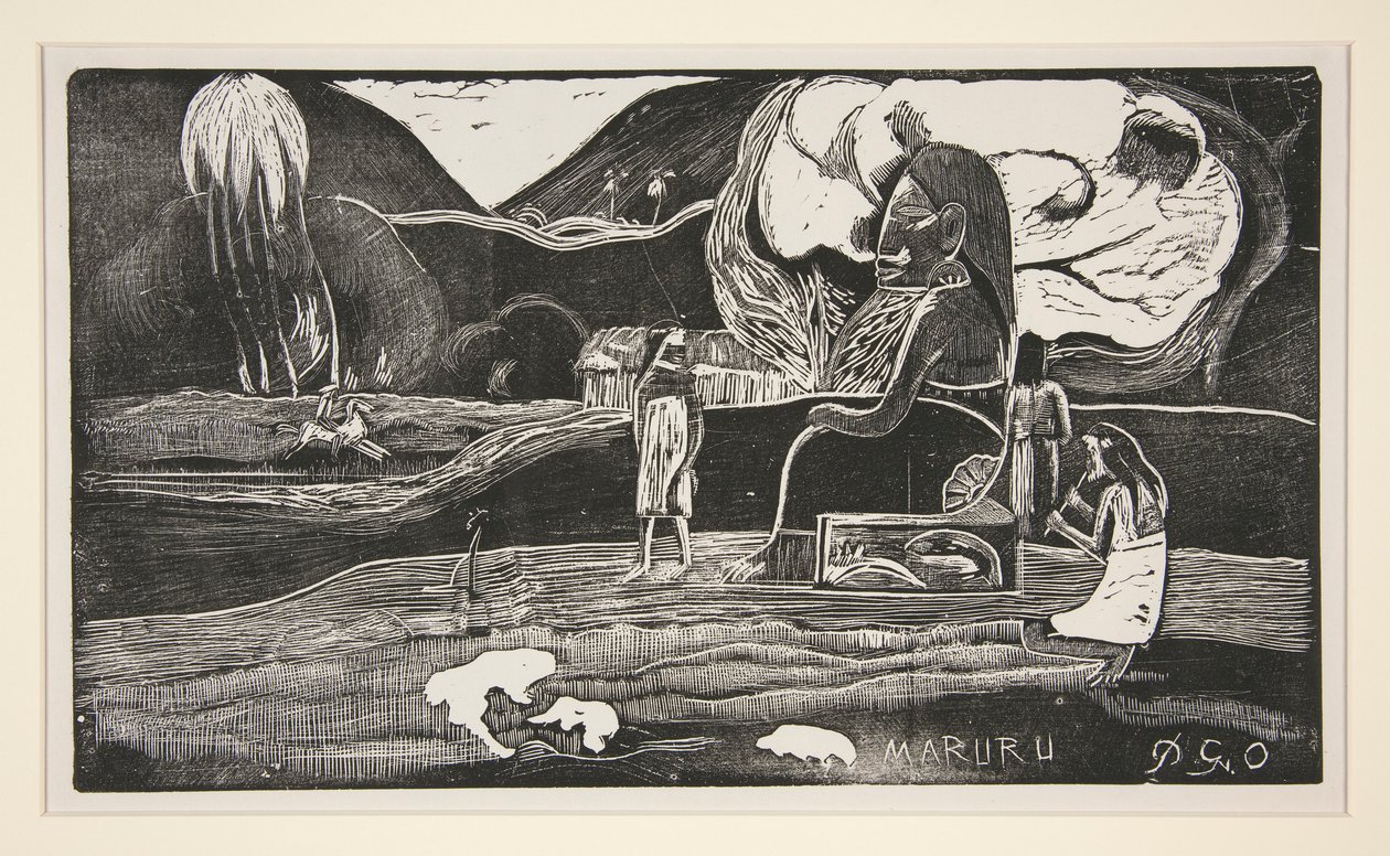 Maruru; Merci - Et tilbud om takknemlighet av Paul Gauguin