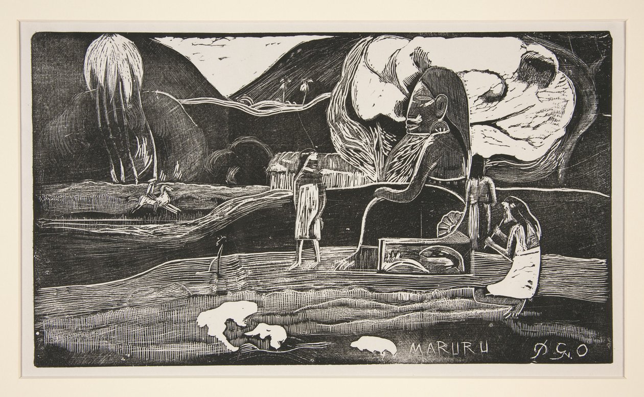 Maruru; Takk - En takknemlighetsgave av Paul Gauguin