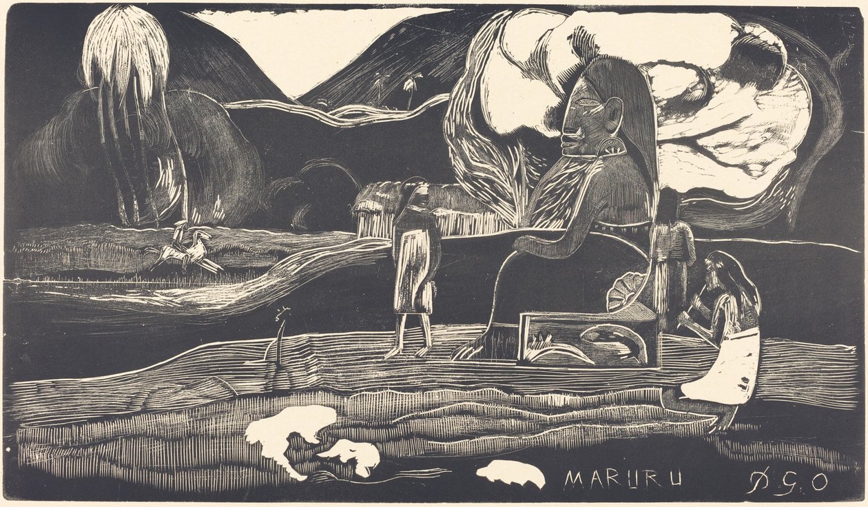 Maruru Takk, 18941895. av Paul Gauguin