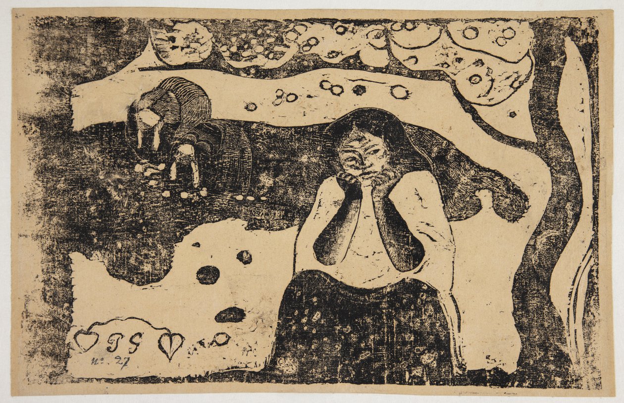 Menneskelig elendighet. av Paul Gauguin