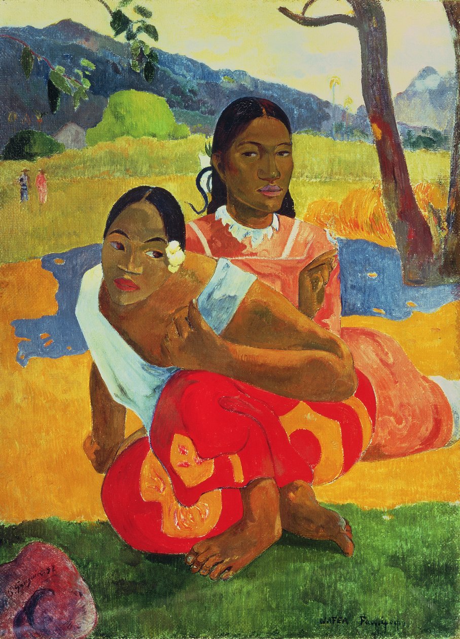 Når gifter du deg, 1892 av Paul Gauguin