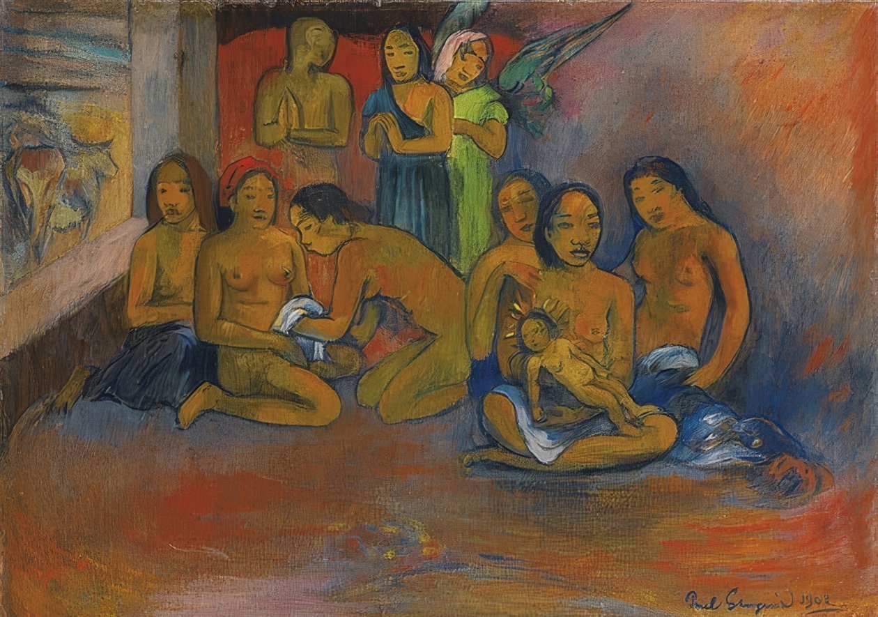 Fødsel. 1902 av Paul Gauguin