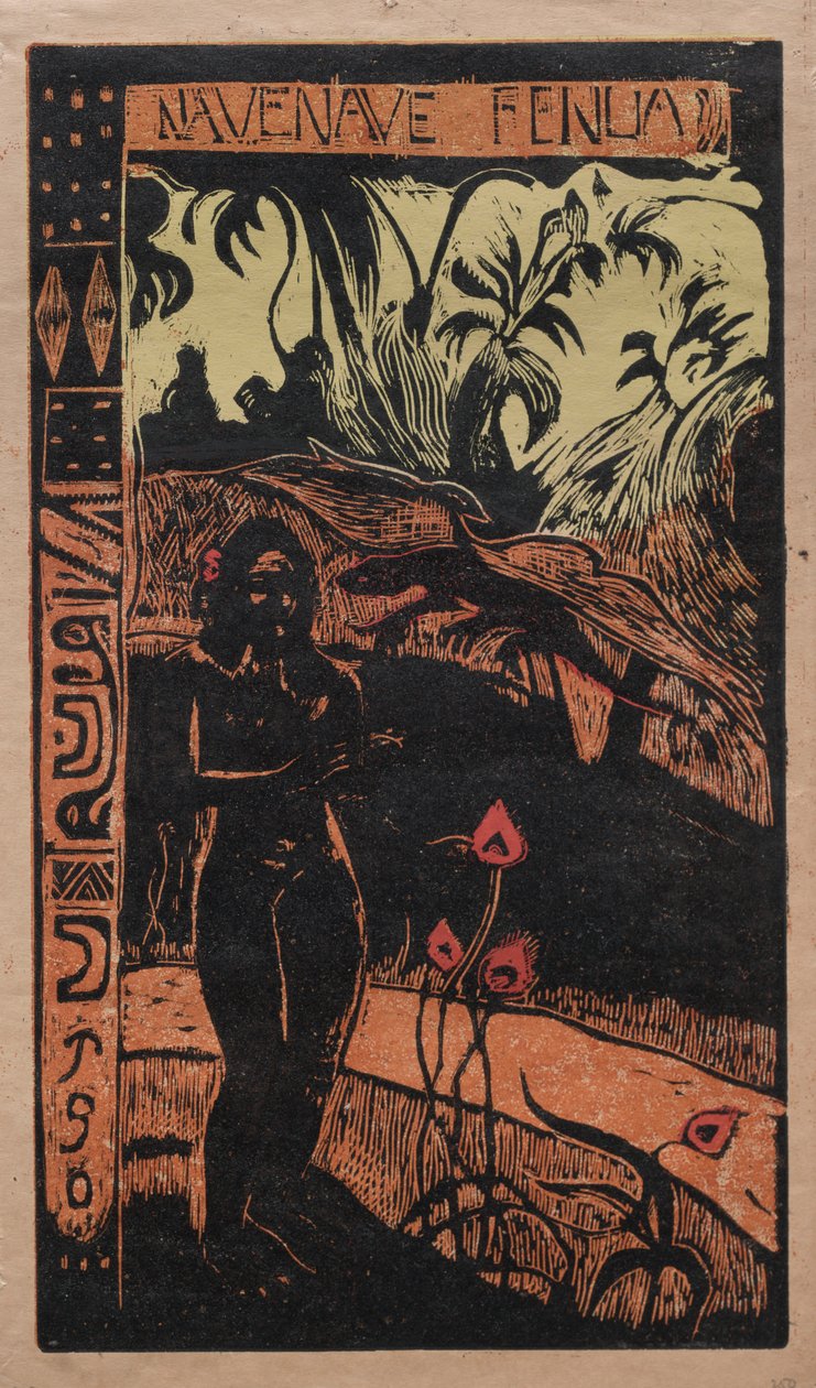 Nave Nave Fenua (duftende øy) av Paul Gauguin