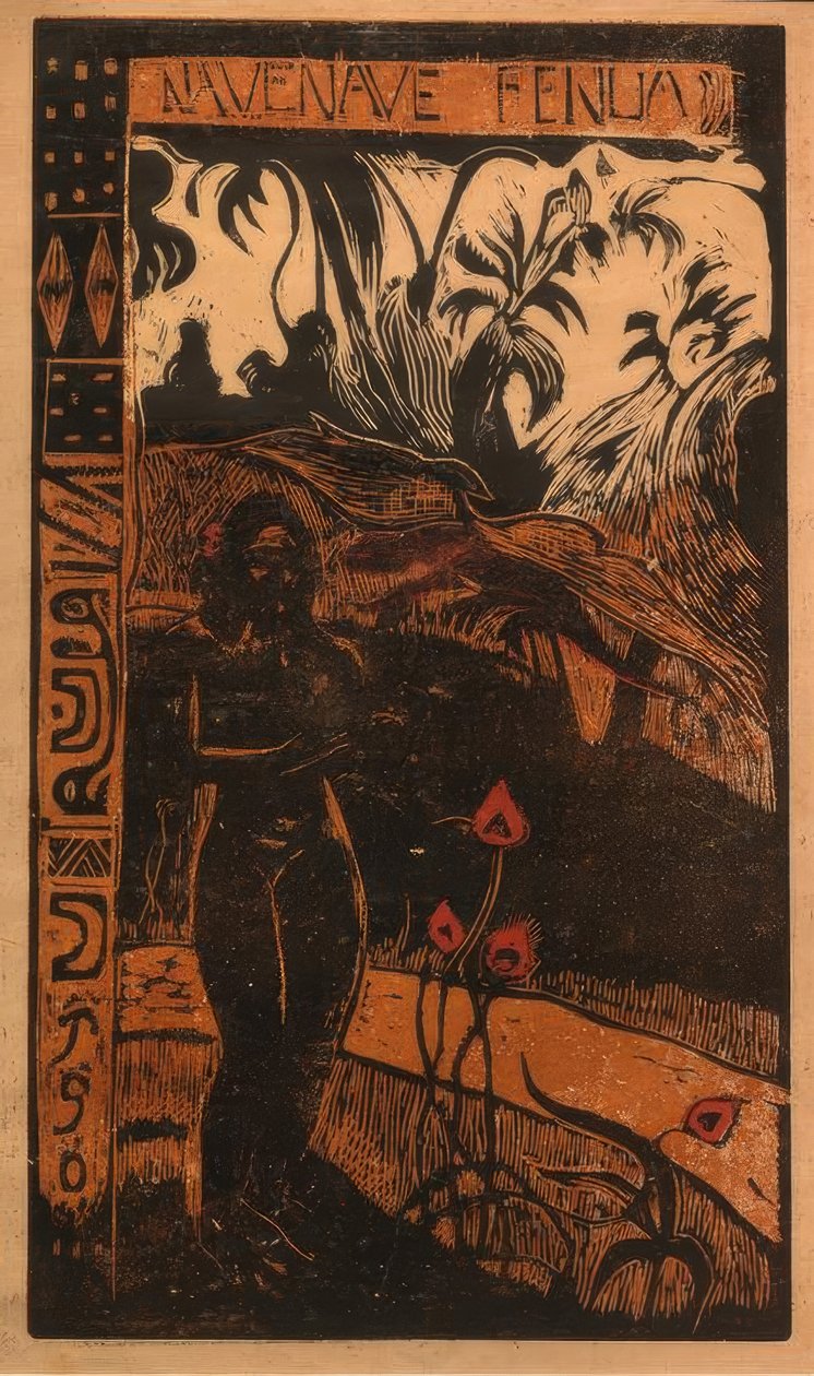 Nave Nave Fenua av Paul Gauguin