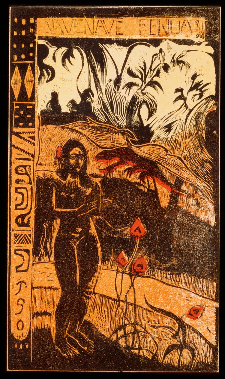 Nave Nave Fenua av Paul Gauguin