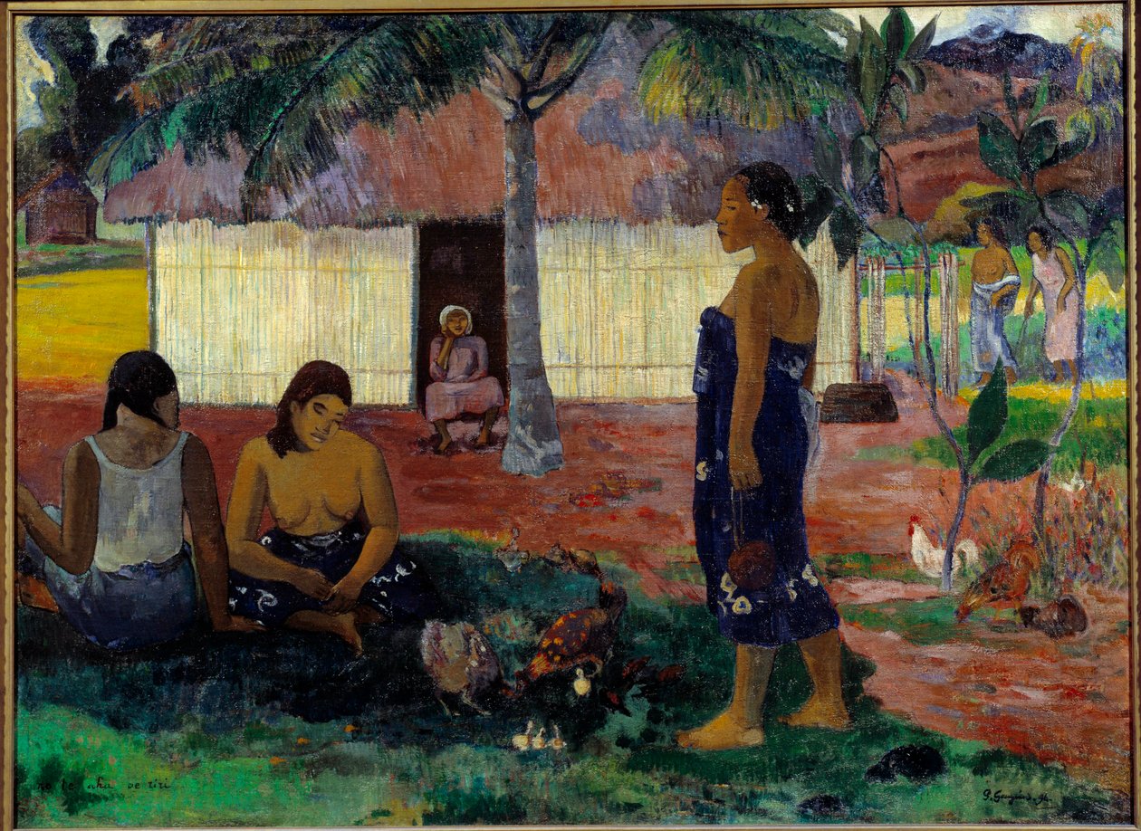 Hvorfor er du sint? av Paul Gauguin