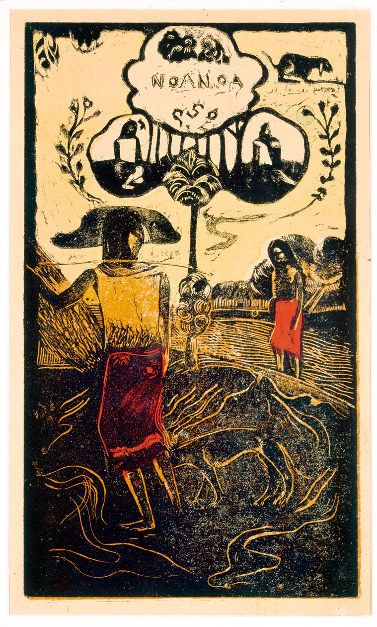 Noa Noa (tresnitt) av Paul Gauguin