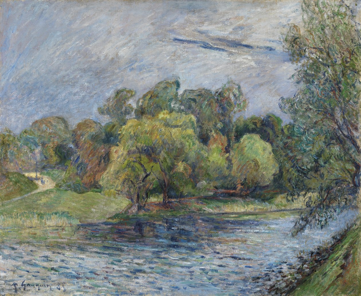 Østervoldparken, København av Paul Gauguin