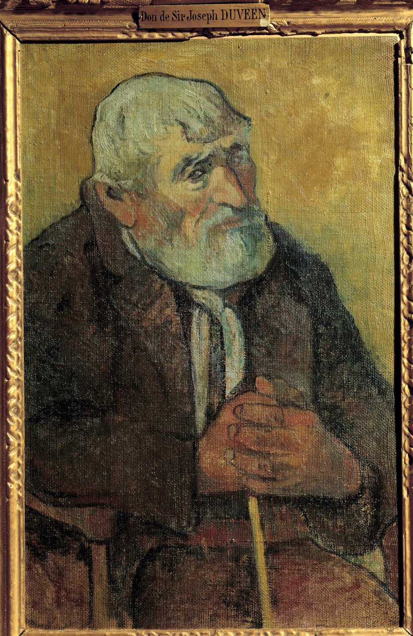 Gammel mann med stokk av Paul Gauguin (1848-1903) 1890 av Paul Gauguin