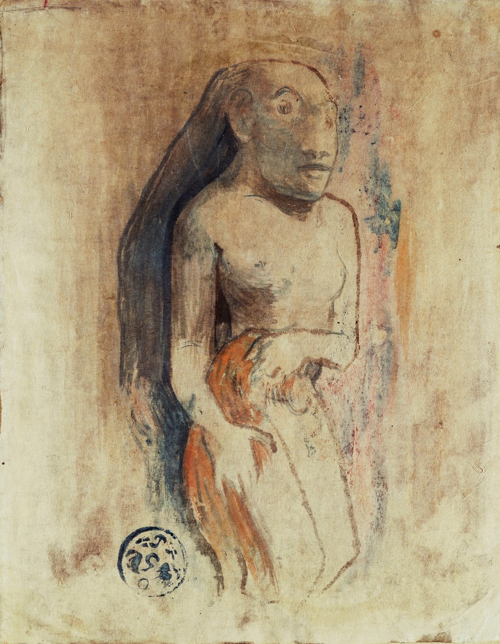 Hindringer, 1894 av Paul Gauguin