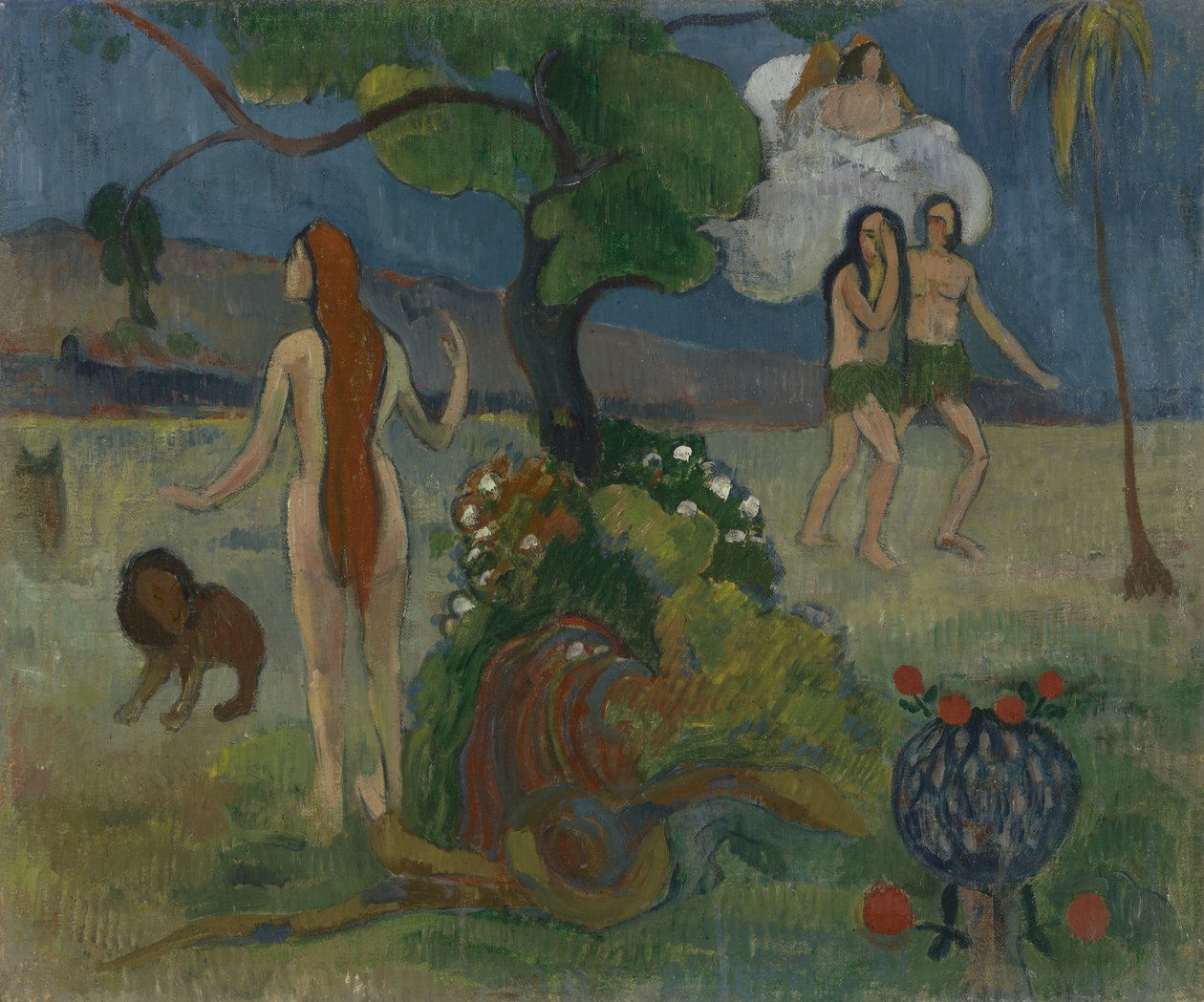 Paradise Lost, ca. 1890 (olje på lerret) av Paul Gauguin