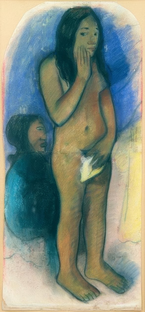 Tale av en ond ånd av Paul Gauguin