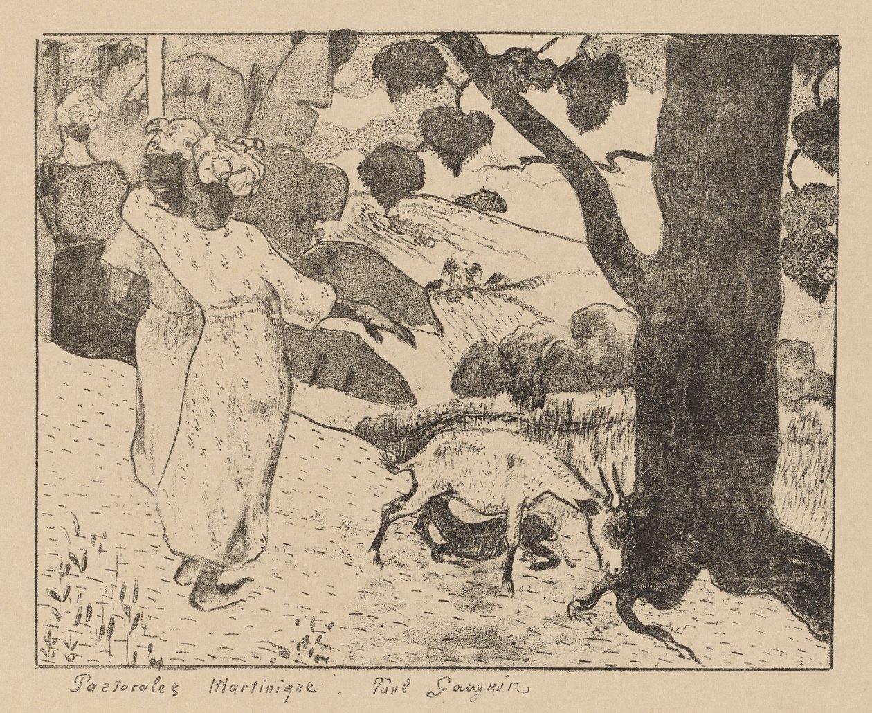 Martinique Pastorals av Paul Gauguin