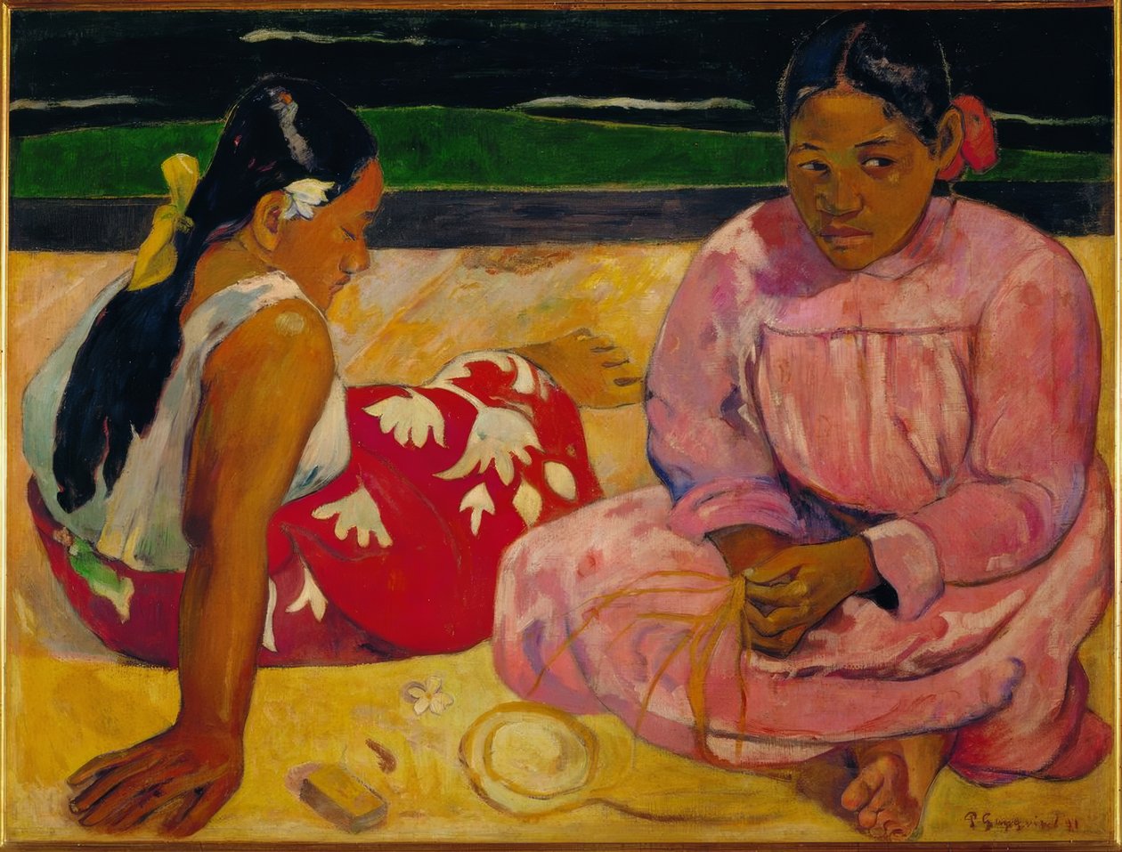Paul Gauguin / Tahitian Women on the Beach