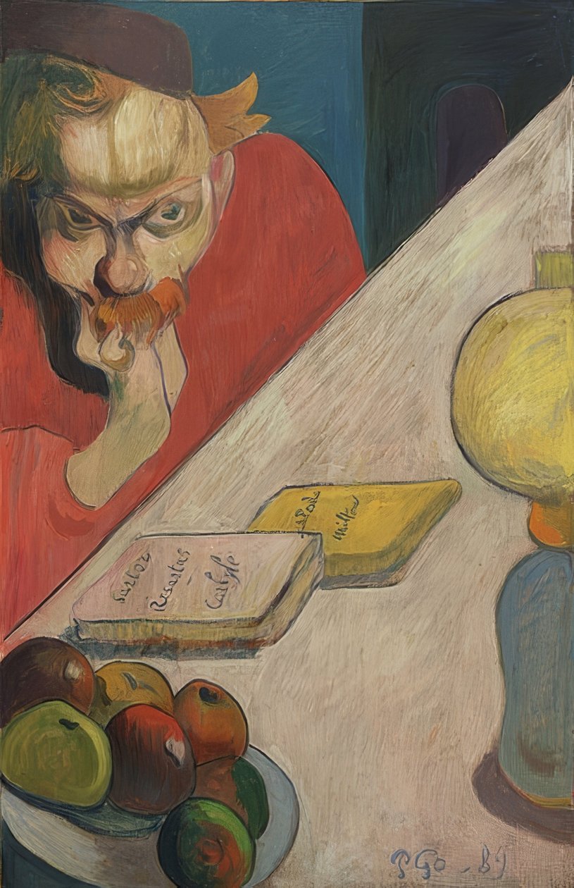Portrett av Jacob Meyer de Haan. 1889 av Paul Gauguin