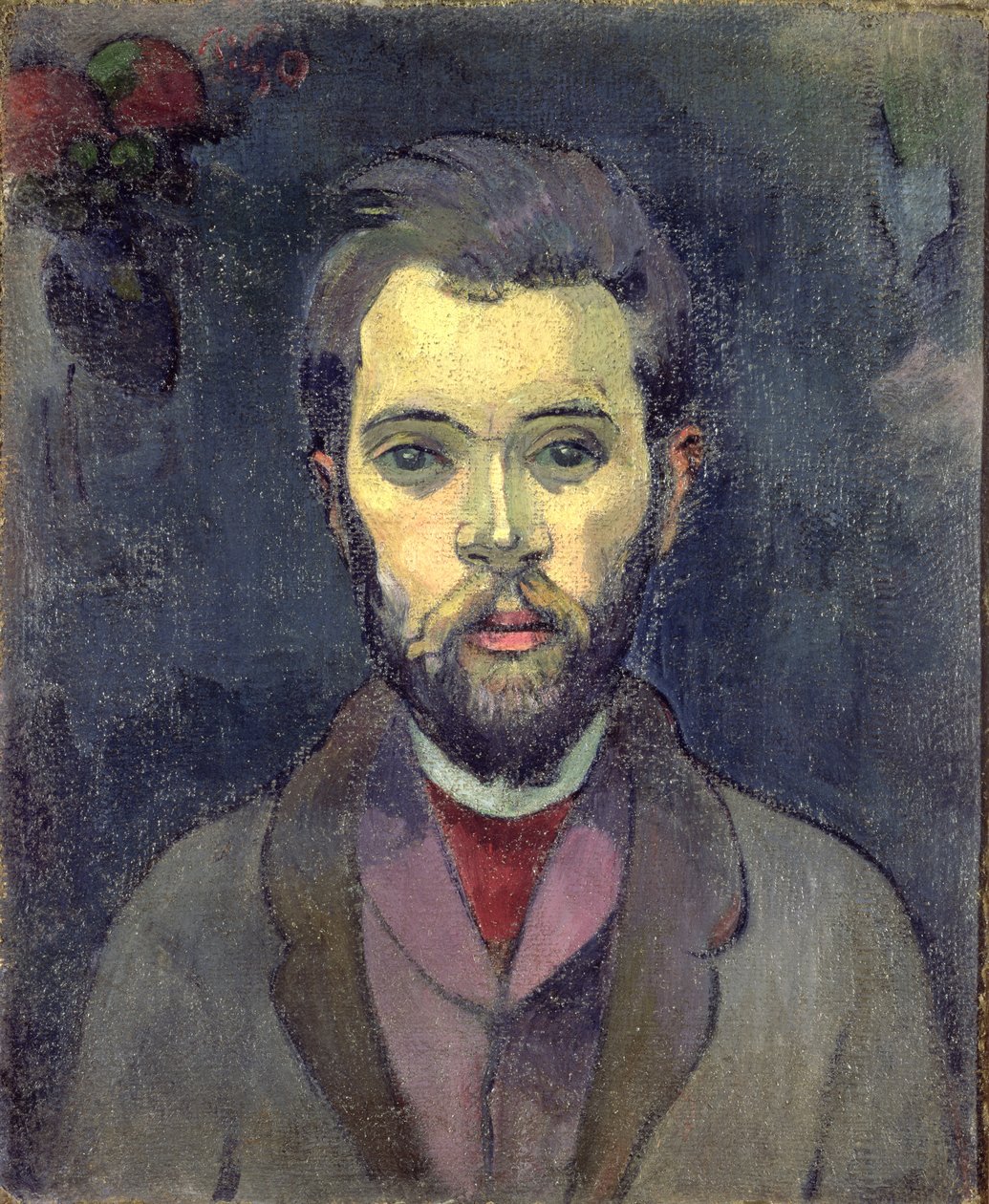 Portrett av William Molard (1862-1936), svensk komponist, ca. 1893-94 av Paul Gauguin