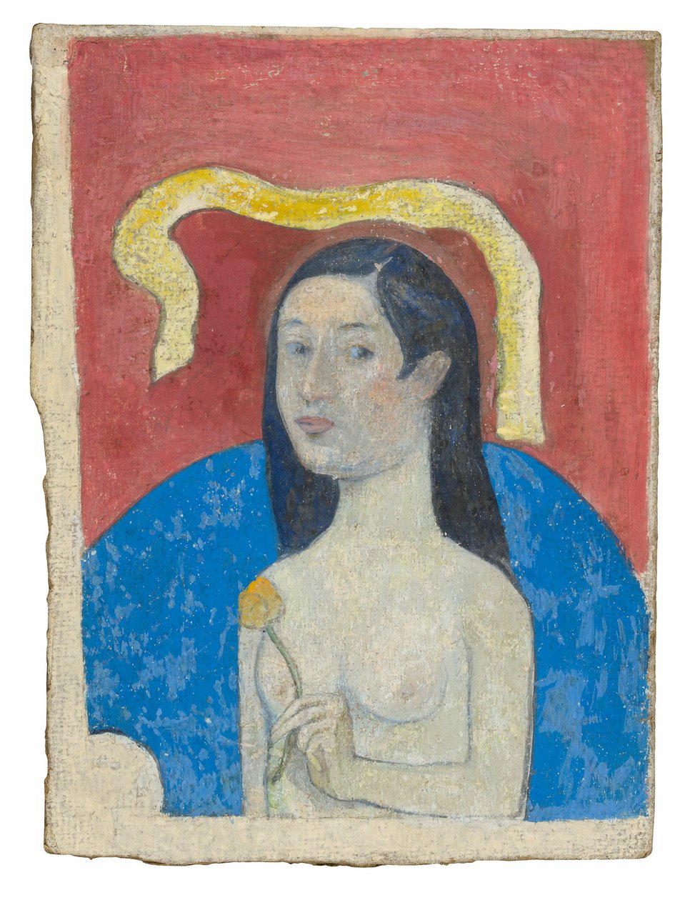 Portrett av kunstnerens mor (Eva) av Paul Gauguin