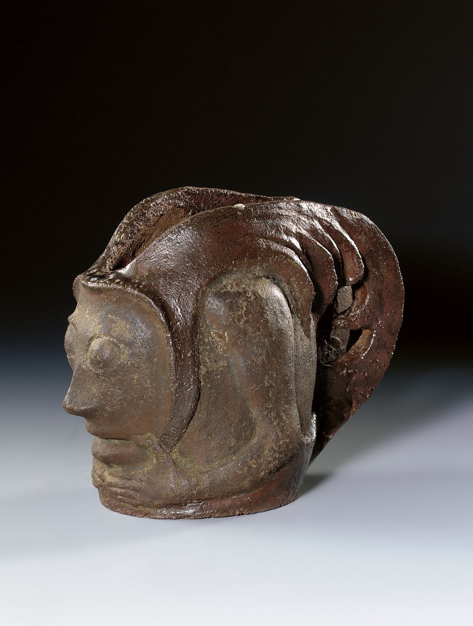 Gryte i form av et grotesk hode, ca. 1895 av Paul Gauguin