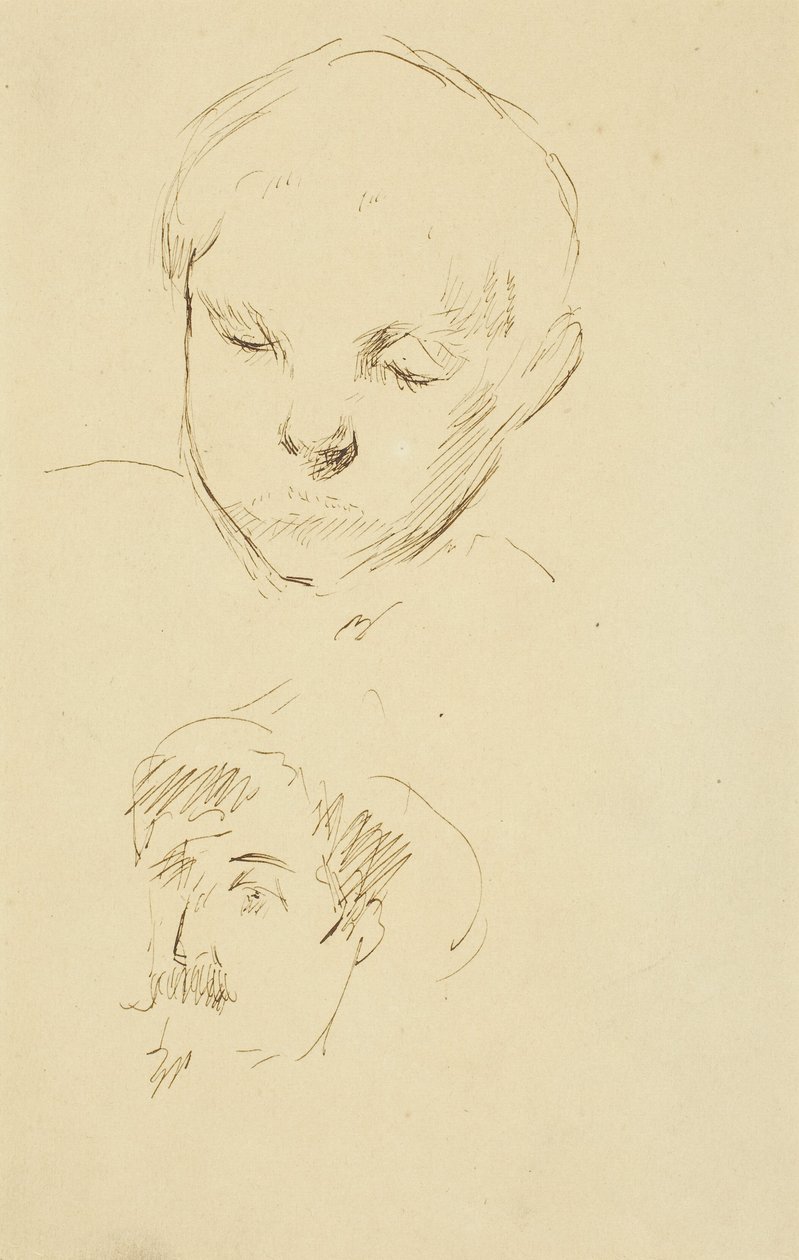 Profile of a Boy and Self-Portrait [recto]   1227459   no       norwegian Successfully Translated  Original: Ornament met twee kinderen en een paardenschedel Translat: Ornament met twee kinderen en een paardenschedel 1368730 no norwegian Successfully Trans av Paul Gauguin