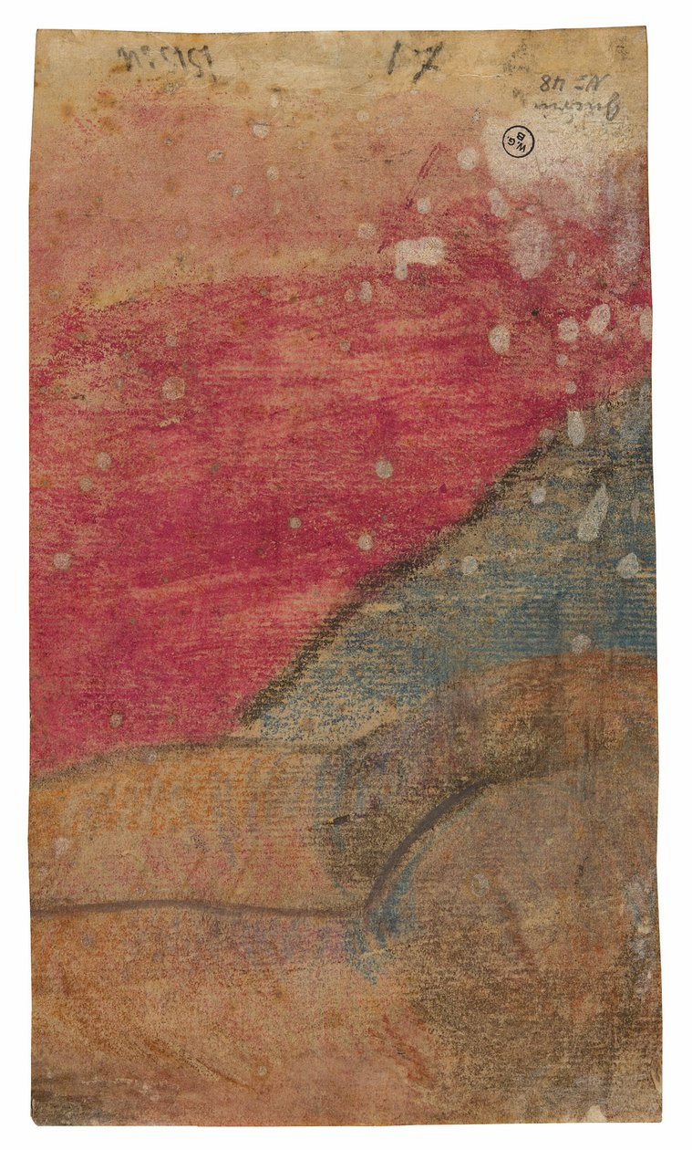 Liggende tahitisk (fragment) av Paul Gauguin