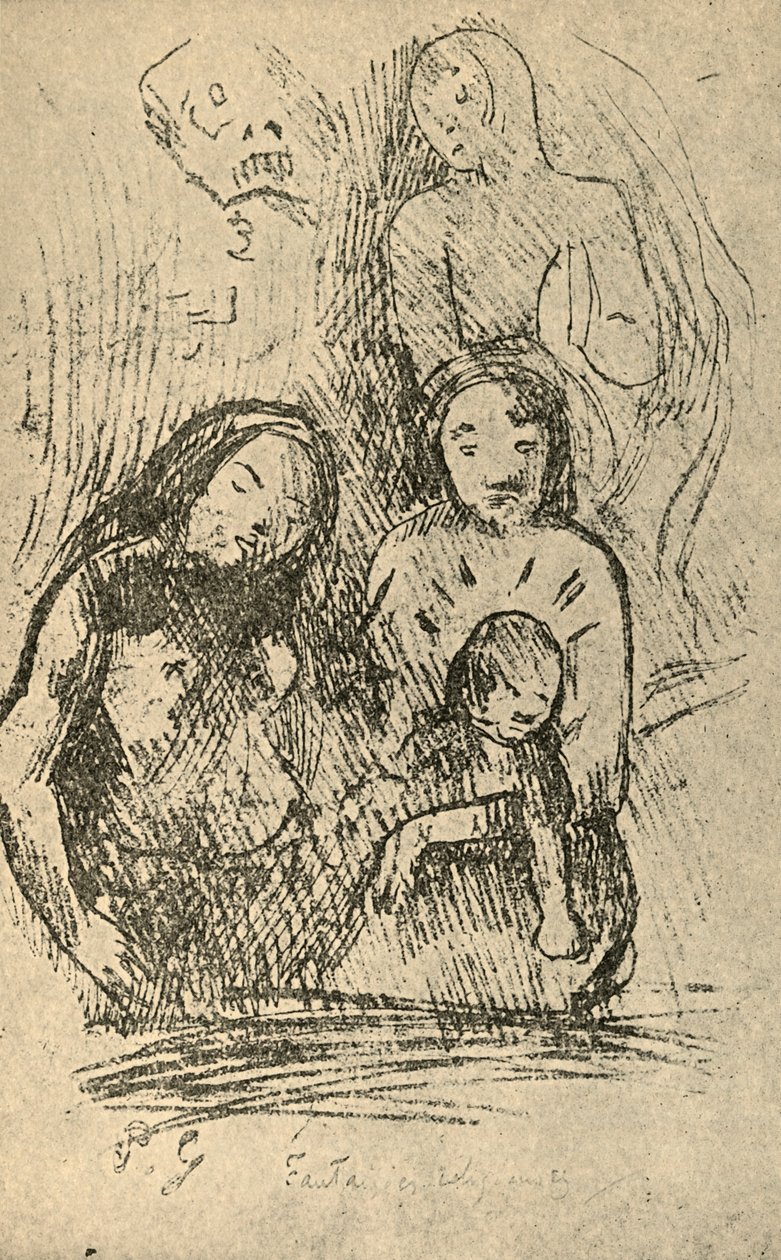 Religiøse fantasier, 1936 av Paul Gauguin