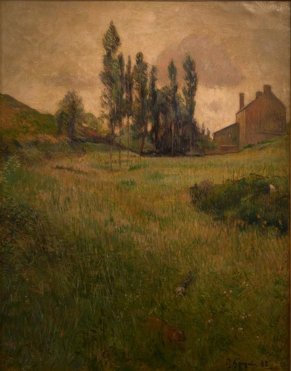 Løpende hunder av Paul Gauguin