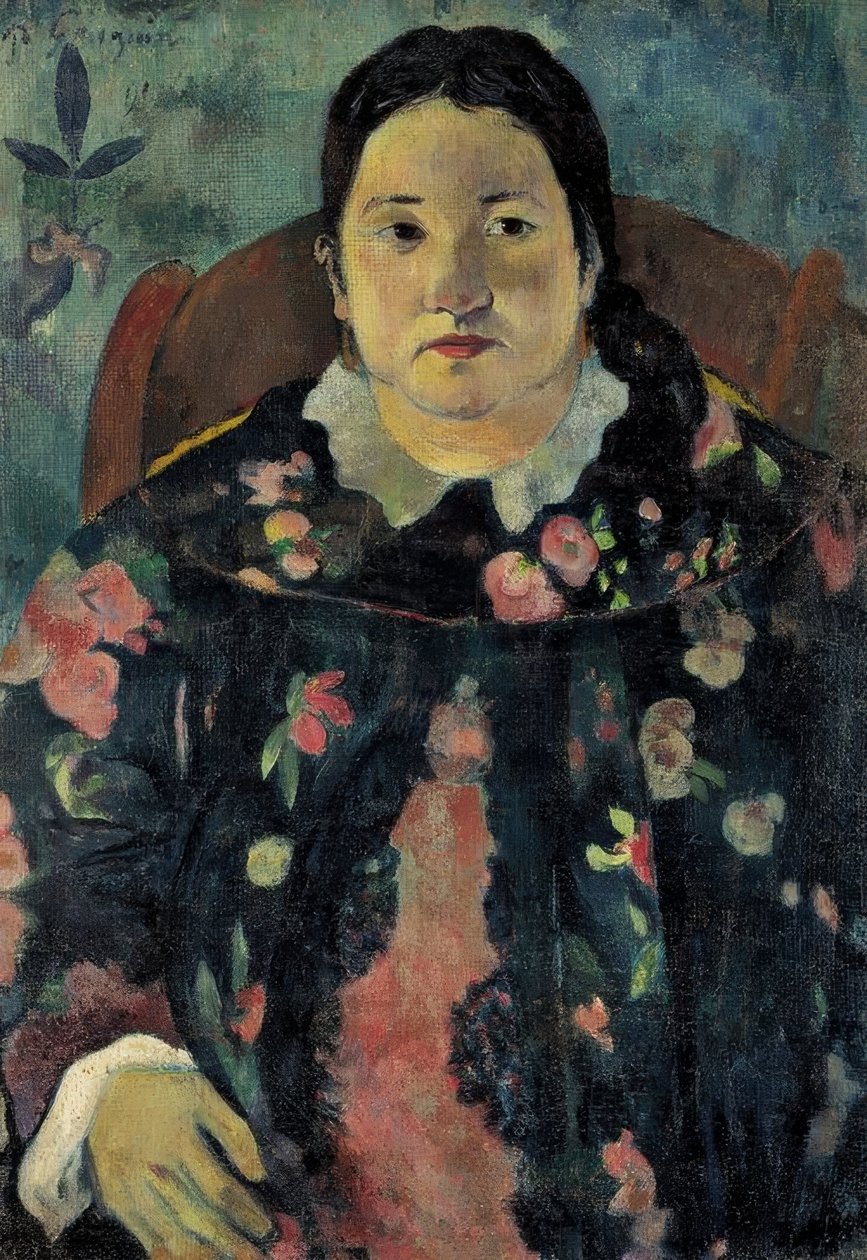 Portrett av Suzanne Bambridge av Paul Gauguin