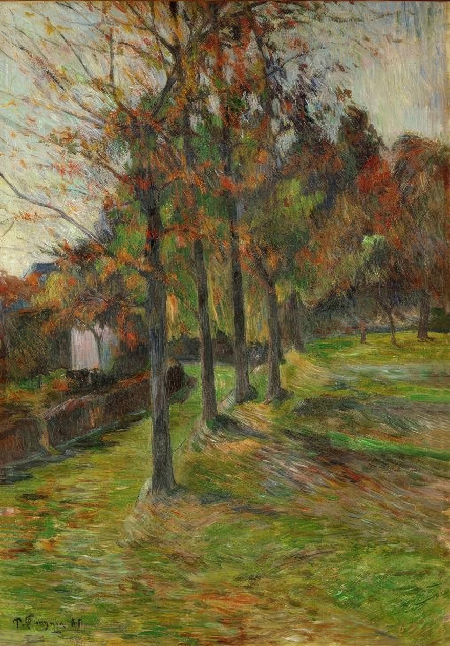 Rouen II vei av Paul Gauguin