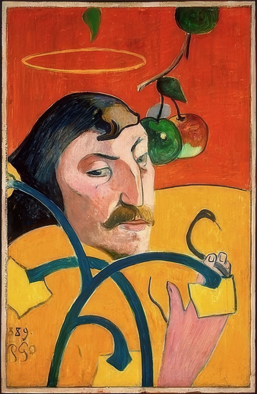 Selvportrett av Paul Gauguin