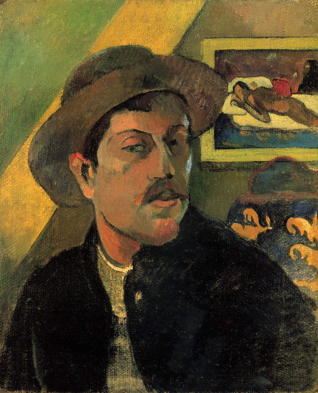 Selvportrett av Paul Gauguin