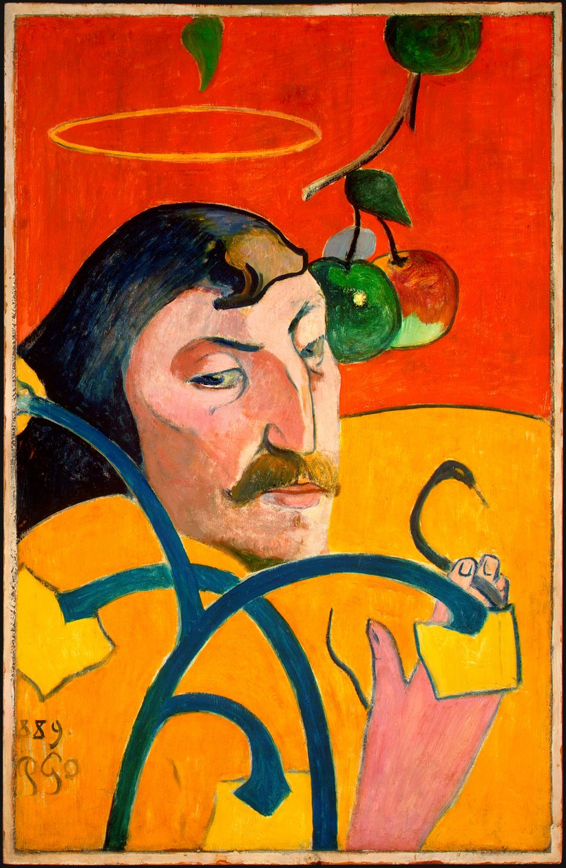 Selvportrett av Paul Gauguin
