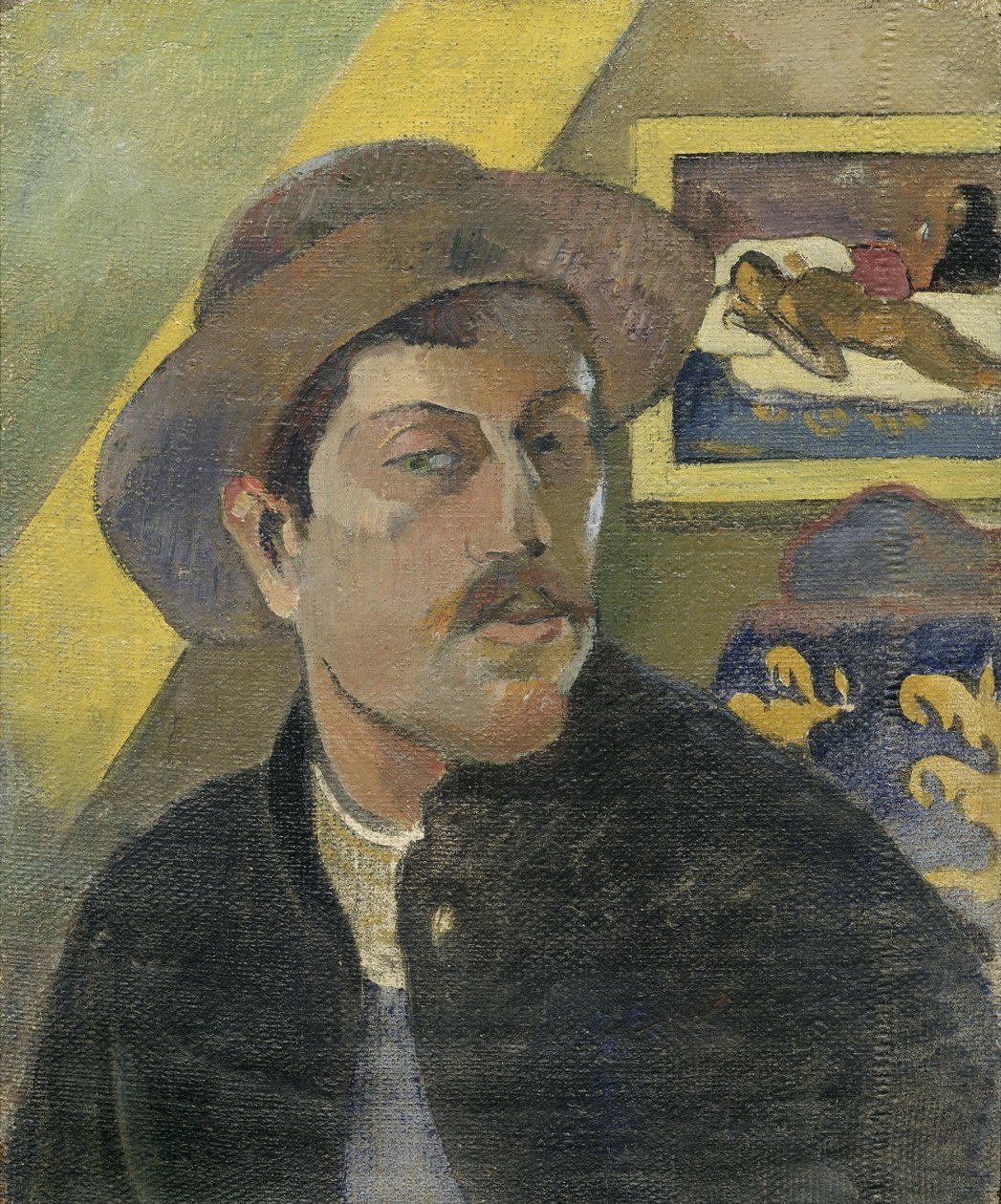 Selvportrett, 1893-1894 av Paul Gauguin