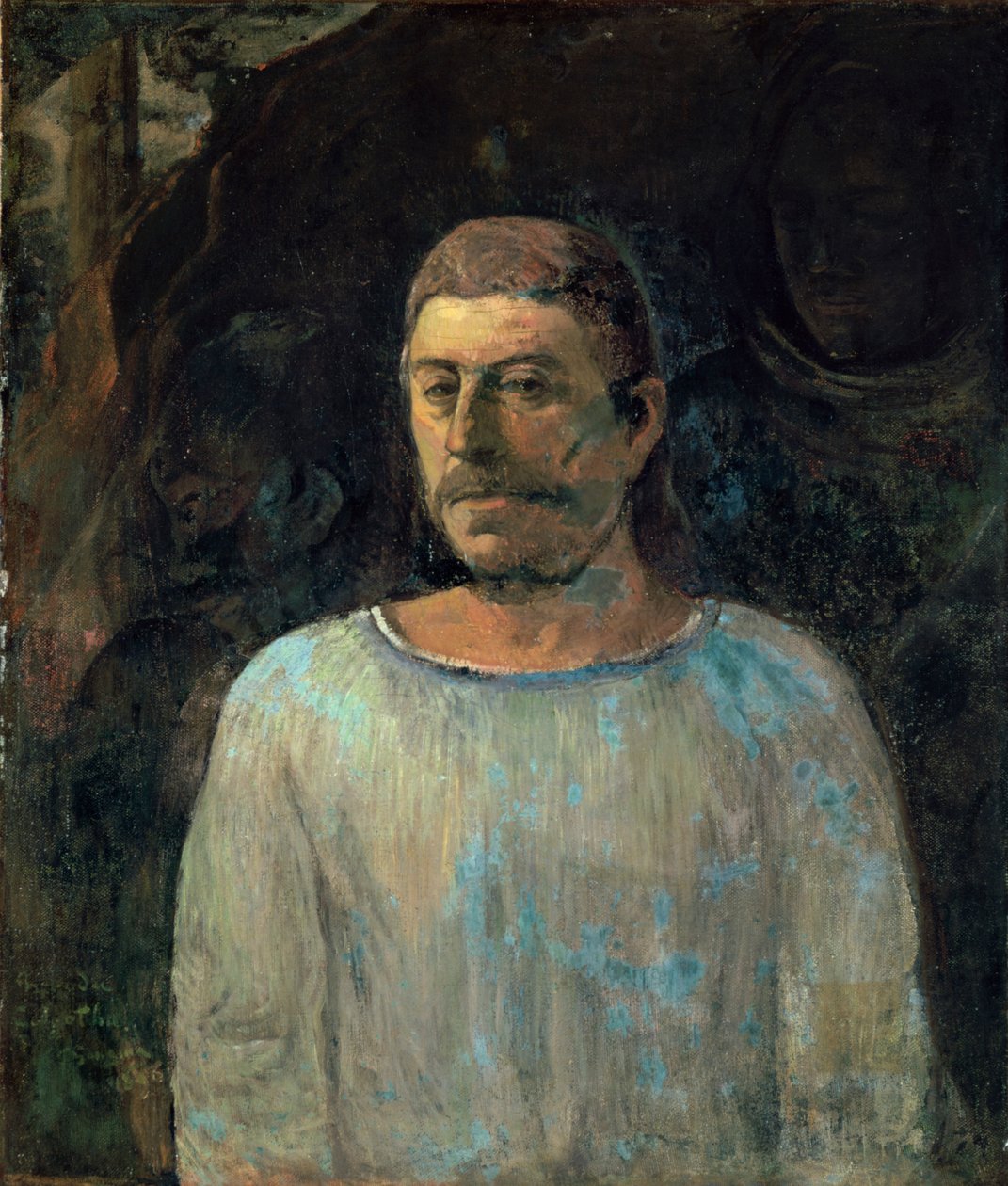 Selvportrett, 1896 av Paul Gauguin
