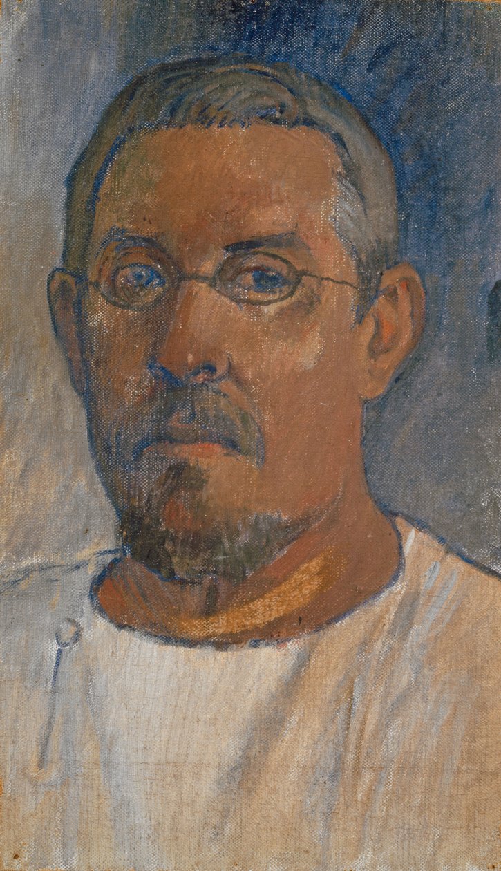 Selvportrett med briller, 1903. av Paul Gauguin