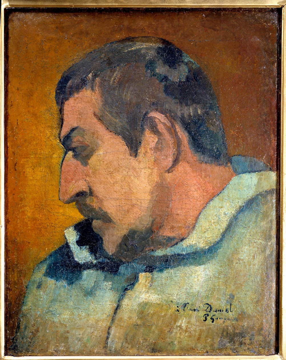 Selvportrett. Maleri av Paul Gauguin (1848-1903) av Paul Gauguin