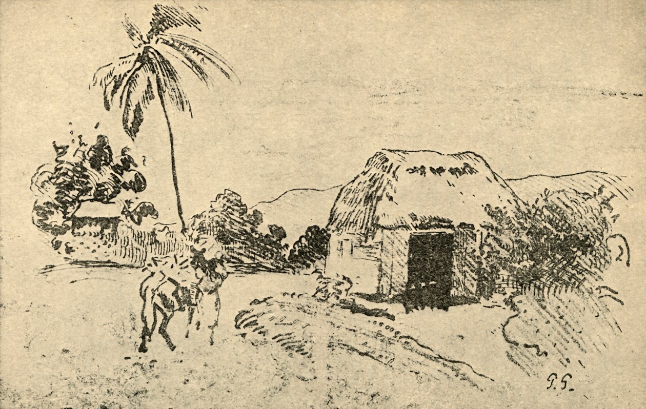 Skisse, 1936 av Paul Gauguin