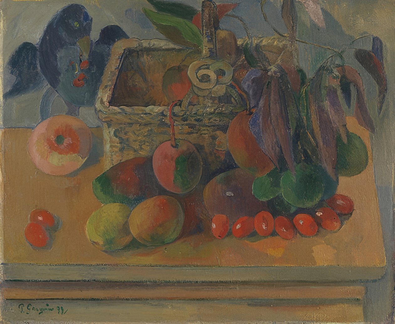 Stilleben. 1899 av Paul Gauguin