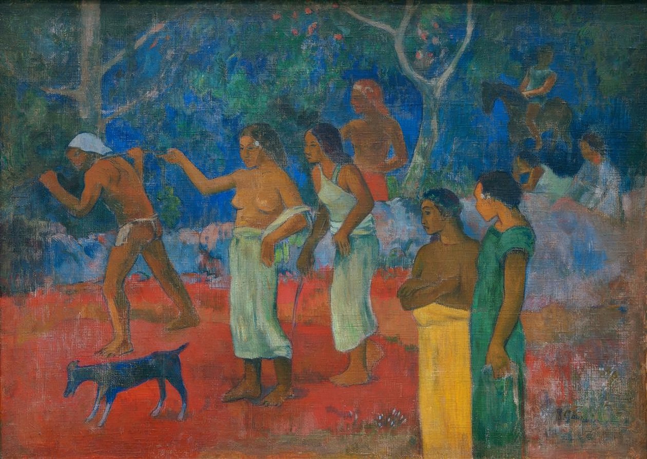 Tahitisk liv av Paul Gauguin