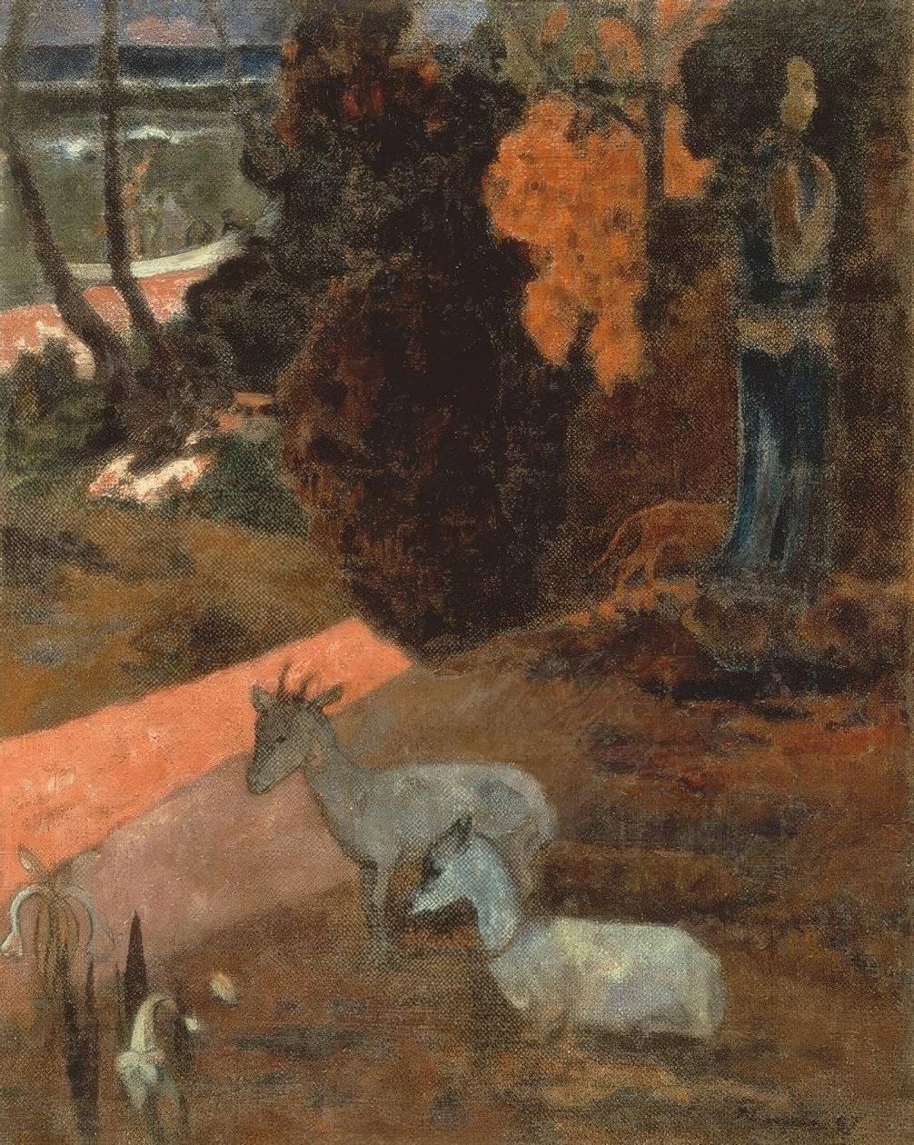 Tariri Maruru av Paul Gauguin