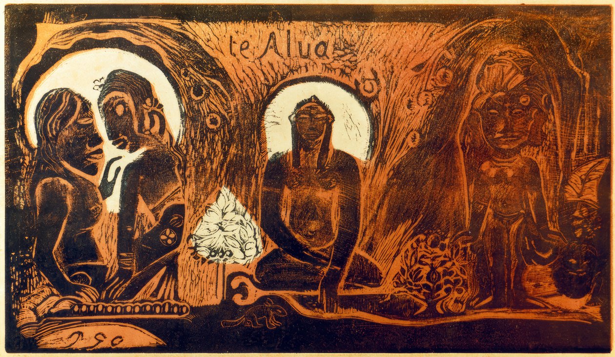 Gud av Paul Gauguin
