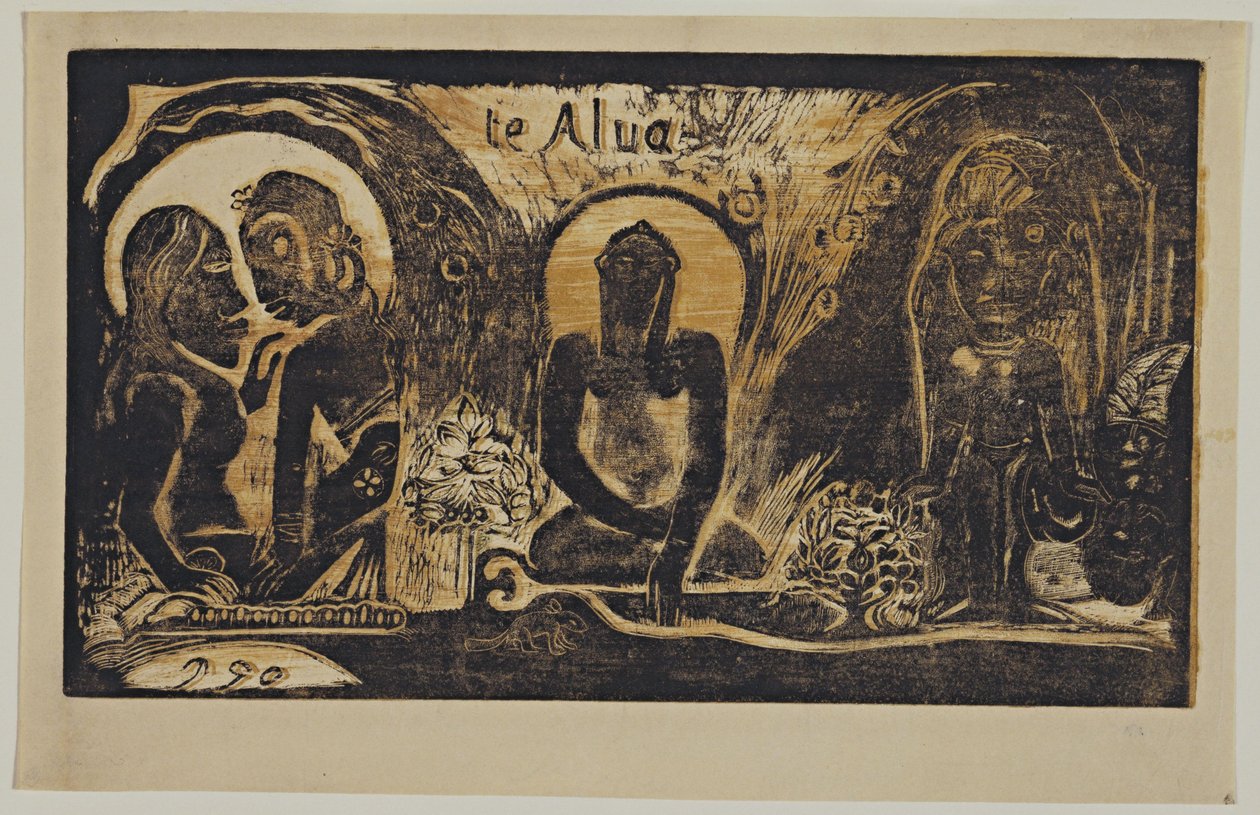 Gudene fra Noah-serien, 1893-1894 av Paul Gauguin