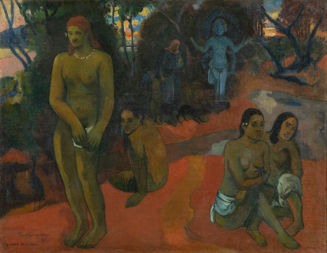Te Pape Nave Nave (Delectable Waters) av Paul Gauguin