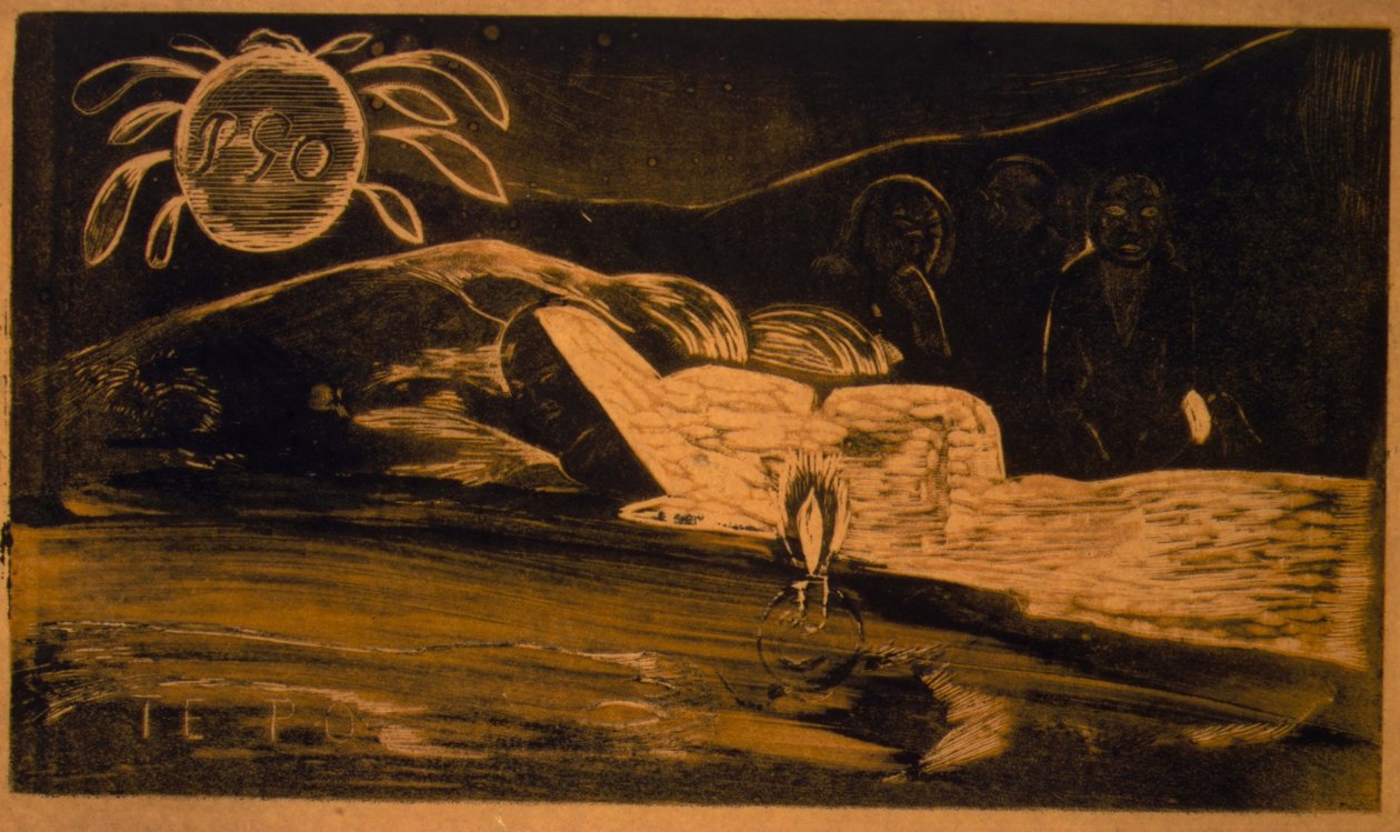 Te Po av Paul Gauguin