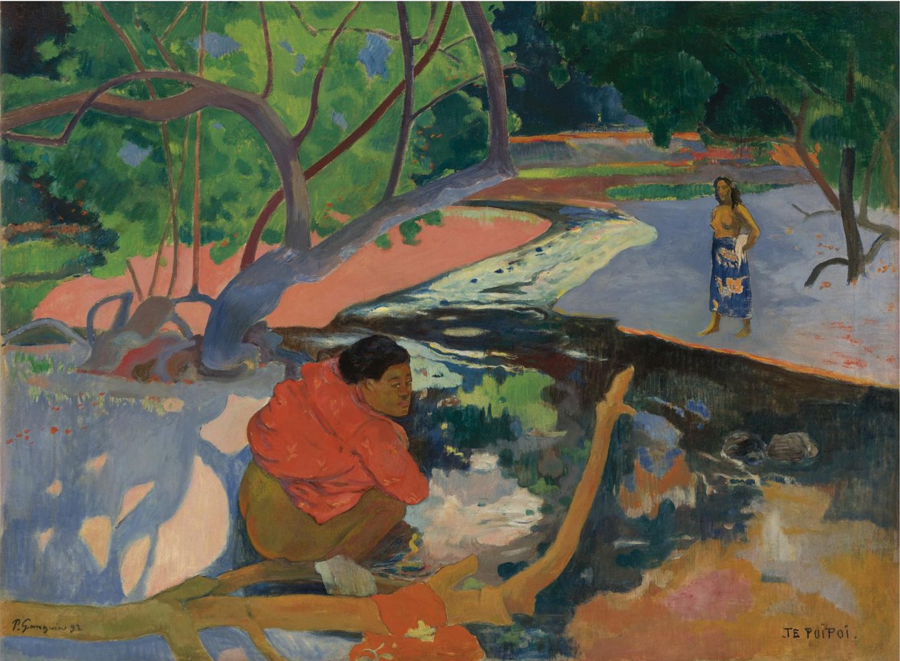 The Morning Herald, 1892 av Paul Gauguin