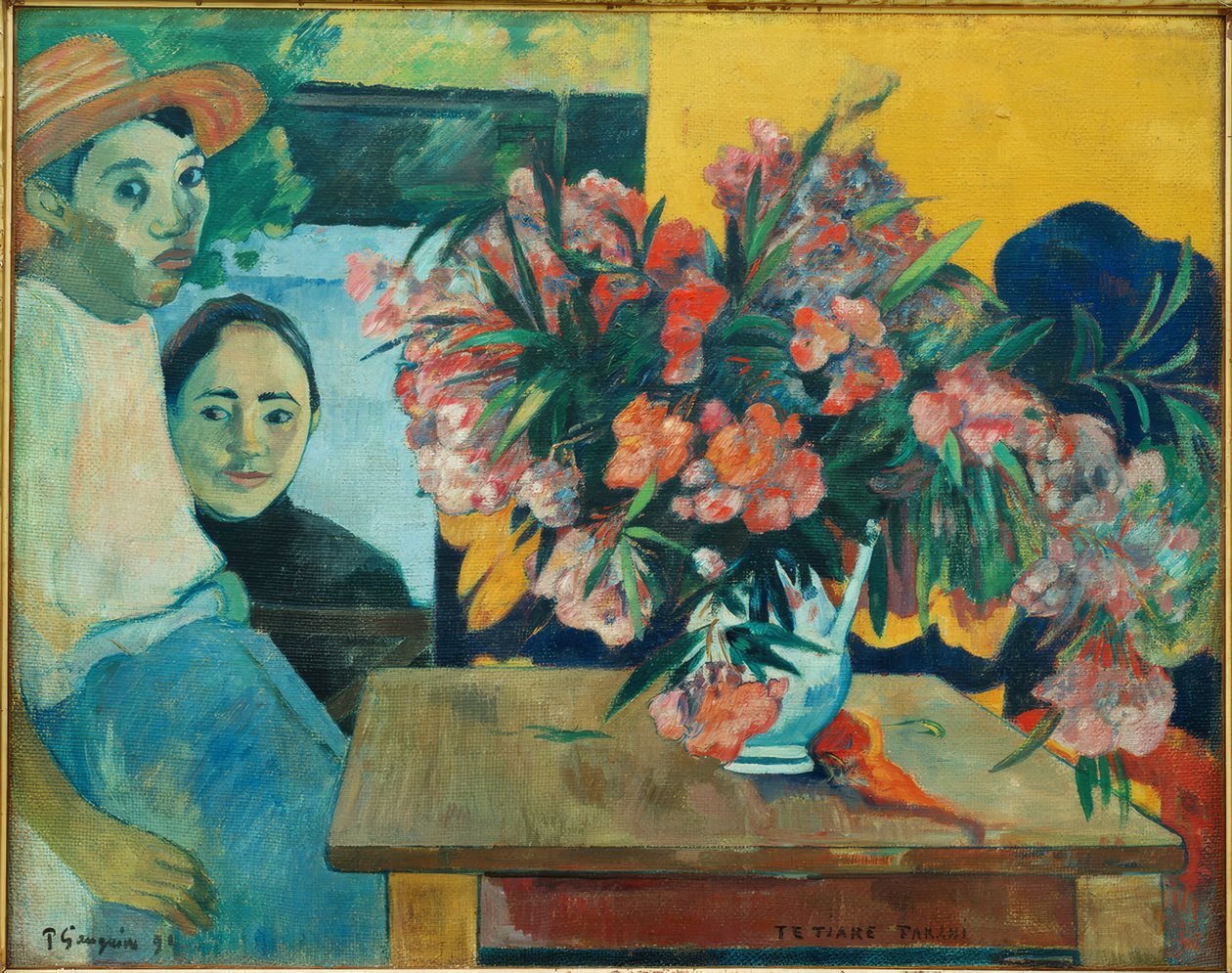 Den franske blomsten av Paul Gauguin