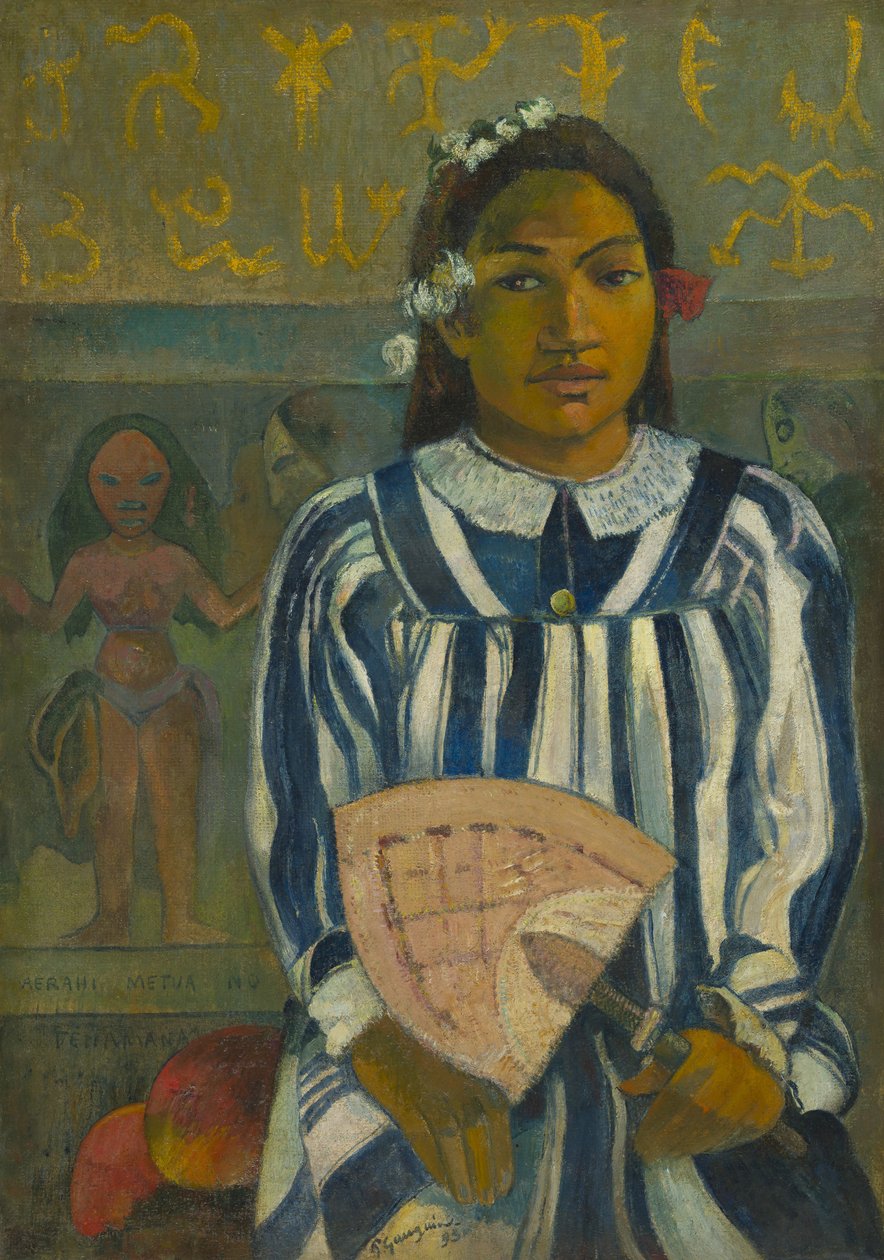 Forfedrene til Tehamana eller Tehamana har mange foreldre av Paul Gauguin